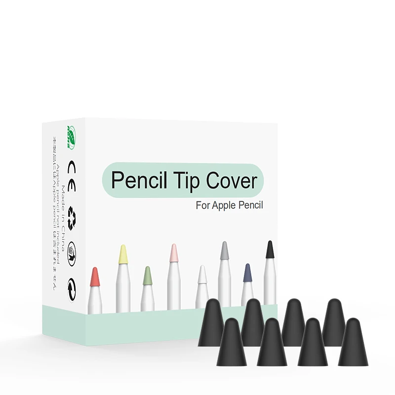 8 шт. чехол для Apple Pencil 1 2 Tablet stylus Touch Pen мягкий силиконовый защитный чехол для Apple Pencil чехол Touch Cover