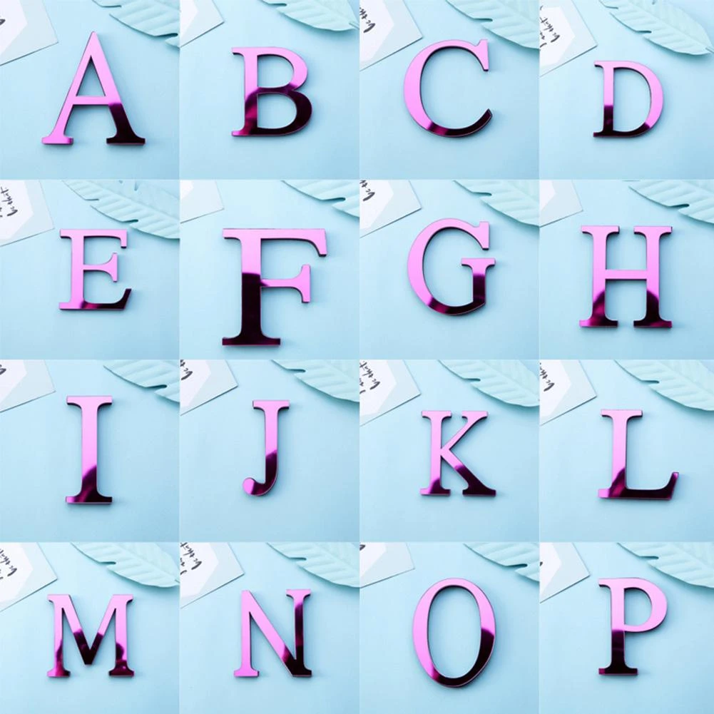 View Silver Letters Home Decor Pictures