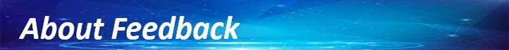 feedback