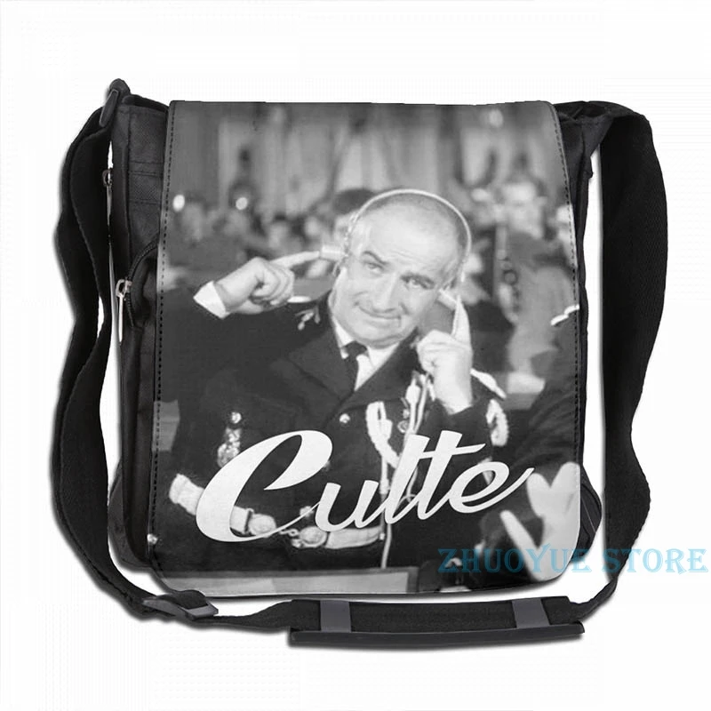Funny Graphic Print I Love Louis De Funes Usb Charge Backpack Men