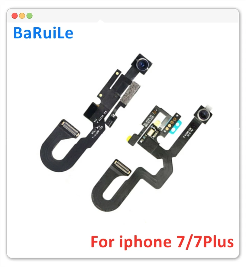 BaRuiLe 10 шт. маленькая фронтальная камера для iPhone 7 Plus 5 'ɷG P с датчиком