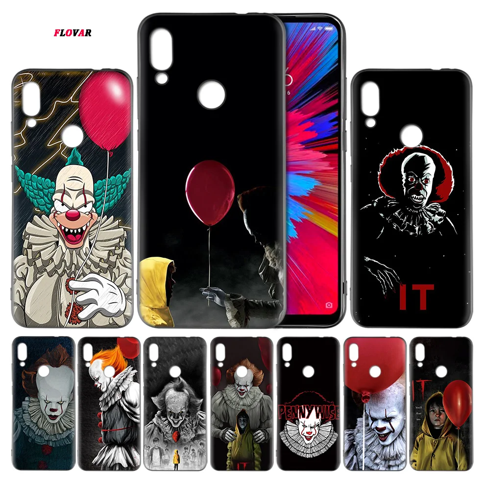 

Pennywise Clown Phone Case For Xiaomi Mi Redmi Note 7 6 8 9 K20 9T Pro A3 A2 Lite F1 CC9 CC9e 6A 7A 7S Shell Cover Coque