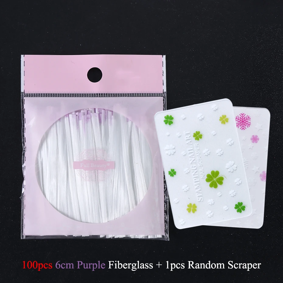 100pcs purple