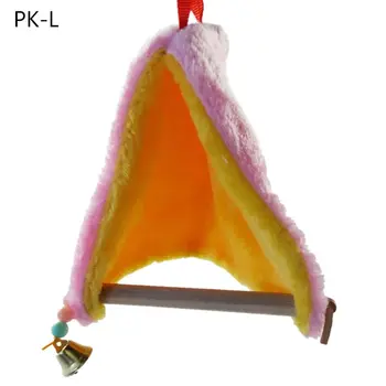 

Winter Warm Bird Nest Bed Hut House Perch for Parrot Parakeet Cage Swing Toy LX9C