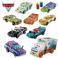 DIsney-coches Pixar Cars 3 de la película Cars 3 para niños, coches de Rayo McQueen, Cruz Ramirez, edición especial, aleación de Metal fundido a presión, juguetes para niños, regalos de cumpleaños, 1:55