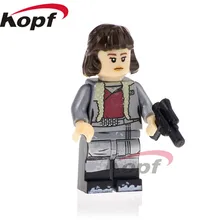 Одиночная космические войны Qi'Ra Lando Calrissian Rover Woman Pilot Obi-Wan Kenobi фигурки строительные блоки Подарочные игрушки Дети PG806