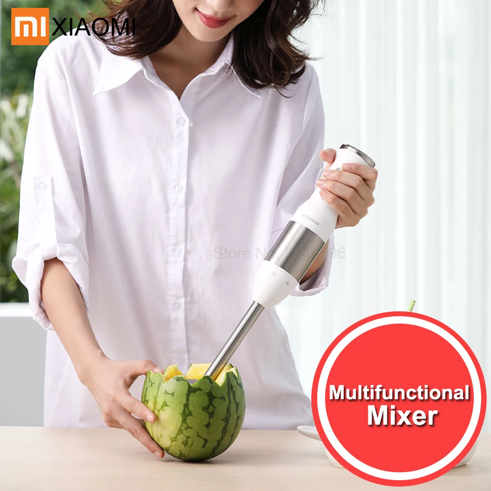 

XIAOMI Hand Blender Electric Kitchen Portable Food Processor mixer MIJIA QCOOKER CD-HB01 Juicer Multi function Quickly