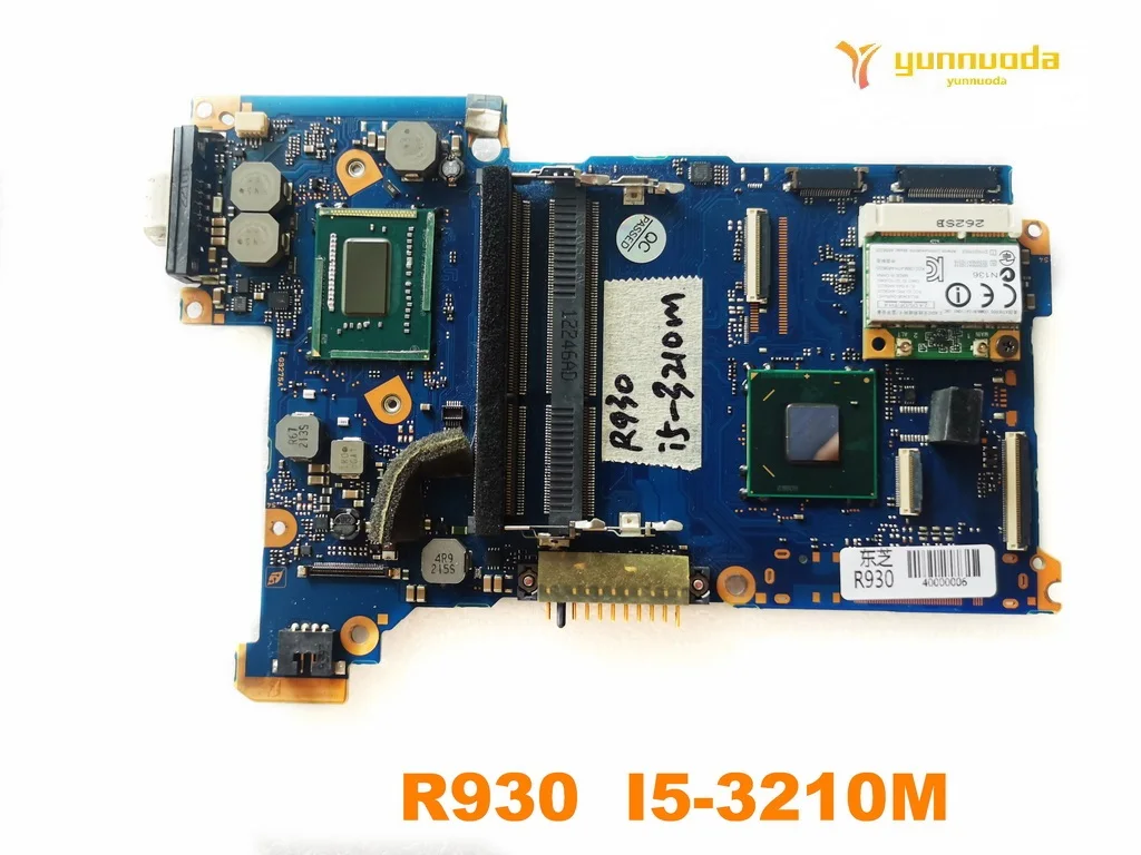 Оригинальная материнская плата для ноутбука Toshiba R930, I5-3210M протестирована