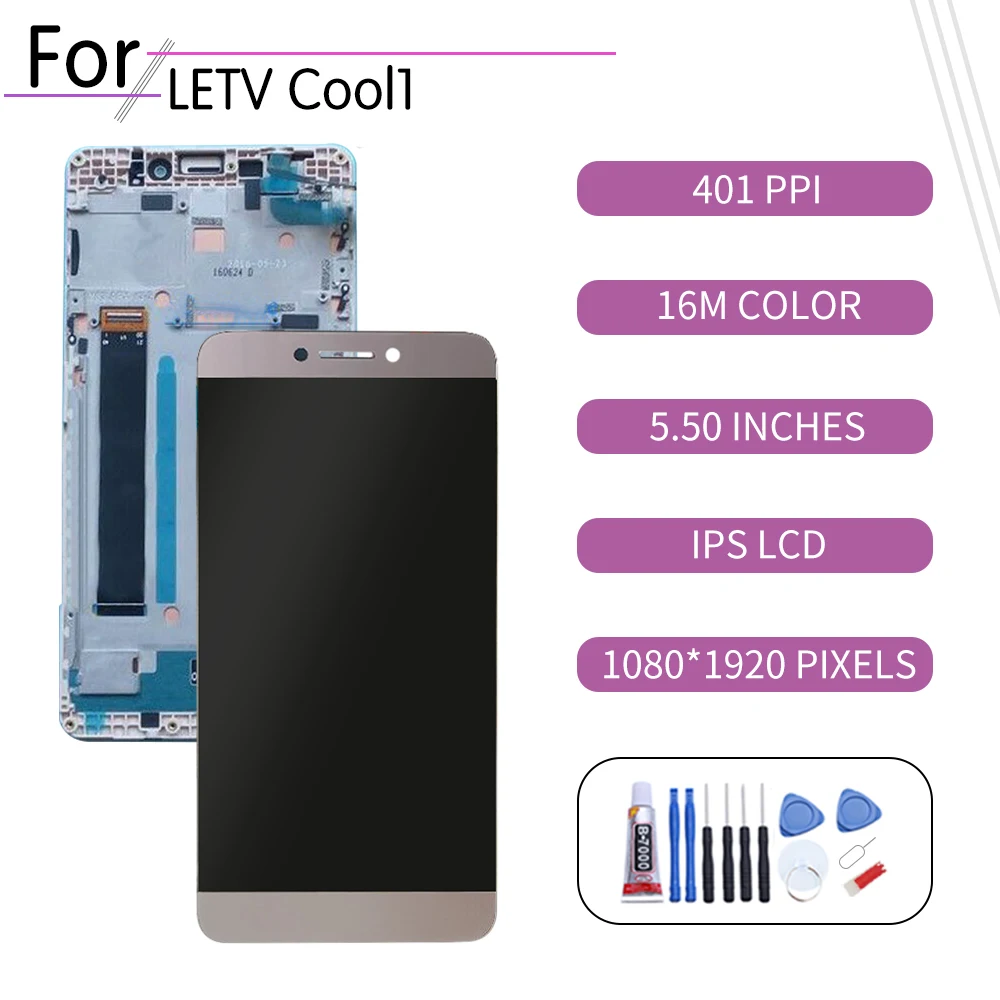 5 &quotоригинал для LETV LeEco Coolpad cool1 ЖК-дисплей кодирующий преобразователь сенсорного