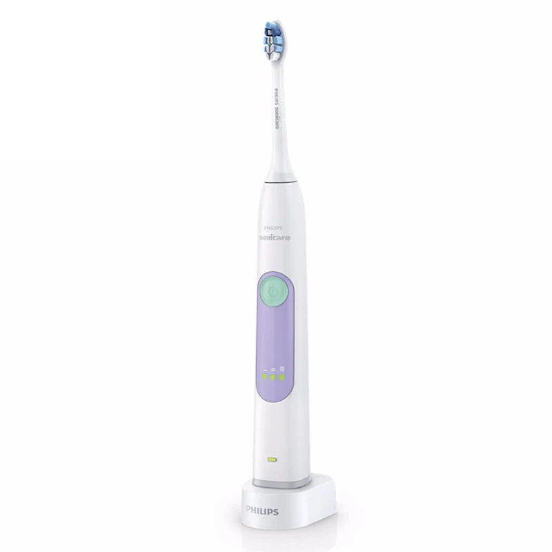 Philips HX6616/50 качественная электрическая зубная щетка звуковая вибрация с выносливой зарядкой в течение 24 часов с использованием 3 недель водонепроницаемости