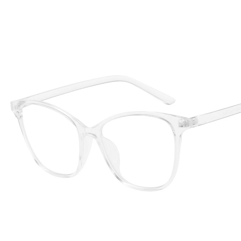 Oulylan, кошачий глаз, очки, оправа для женщин, Ретро стиль, оптические очки, негабаритные, прозрачные линзы, оправа для очков, модные женские очки - Цвет оправы: CLEAR