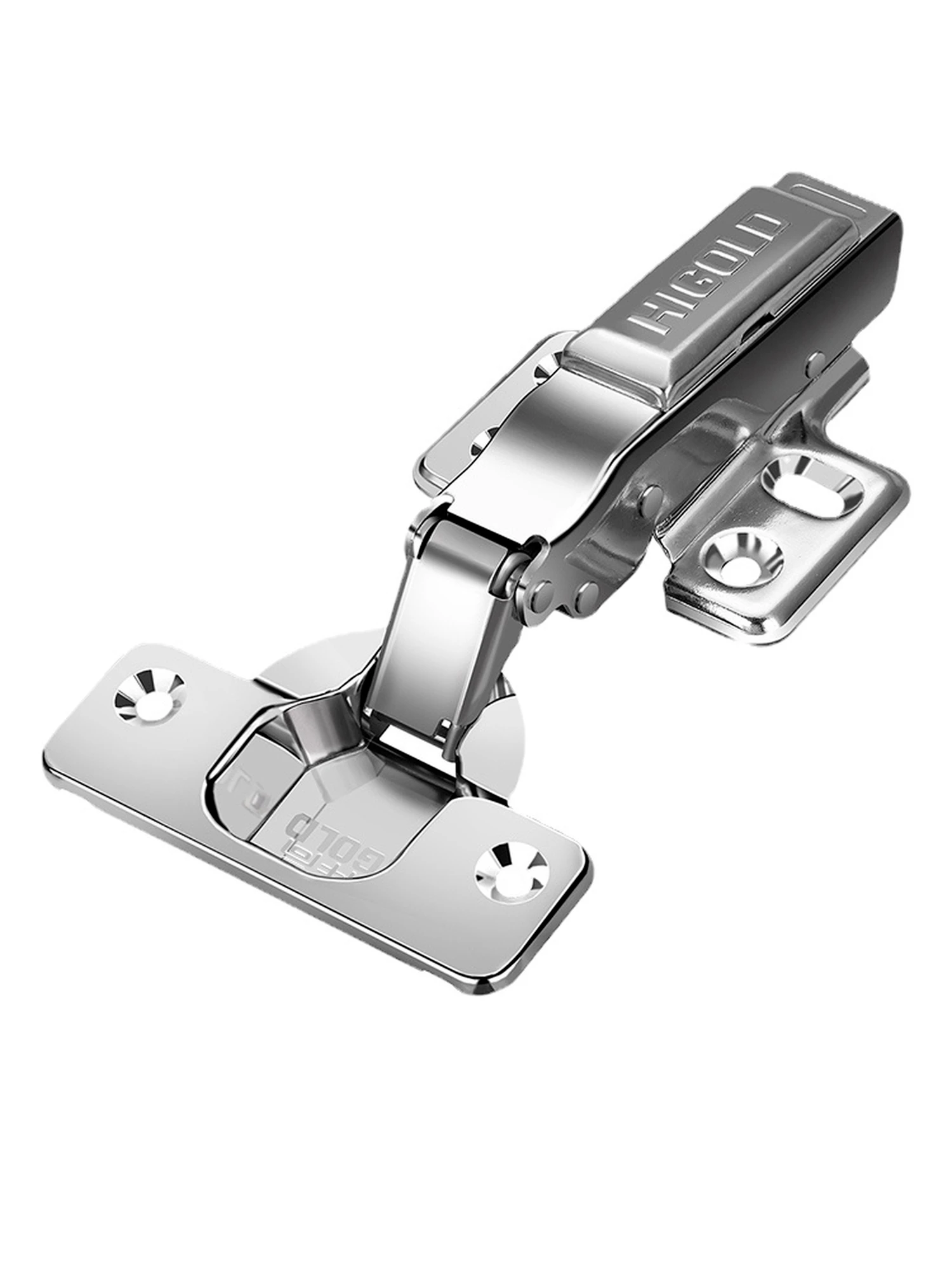 de acero inoxidable para muebles de cocina, amortiguadores hidráulicos de puerta suave, hardware de calidad, 4 Uds.|Bisagras de armario| -