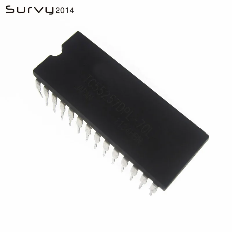 1/5 шт. TC55257DPL 70L TC55257 DIP 28 32 768 WORD 8 BIT STATIC RAM IC diy electronics|Интегральные схемы| |