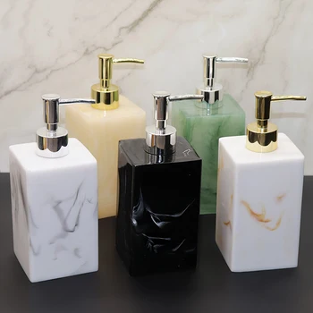 

230-700ml Marble Texture Hand Sanitizer Bottle Shampoo Shower Gel Liquid Soap Dispenser Bathroom Accessories Lotion Bottle