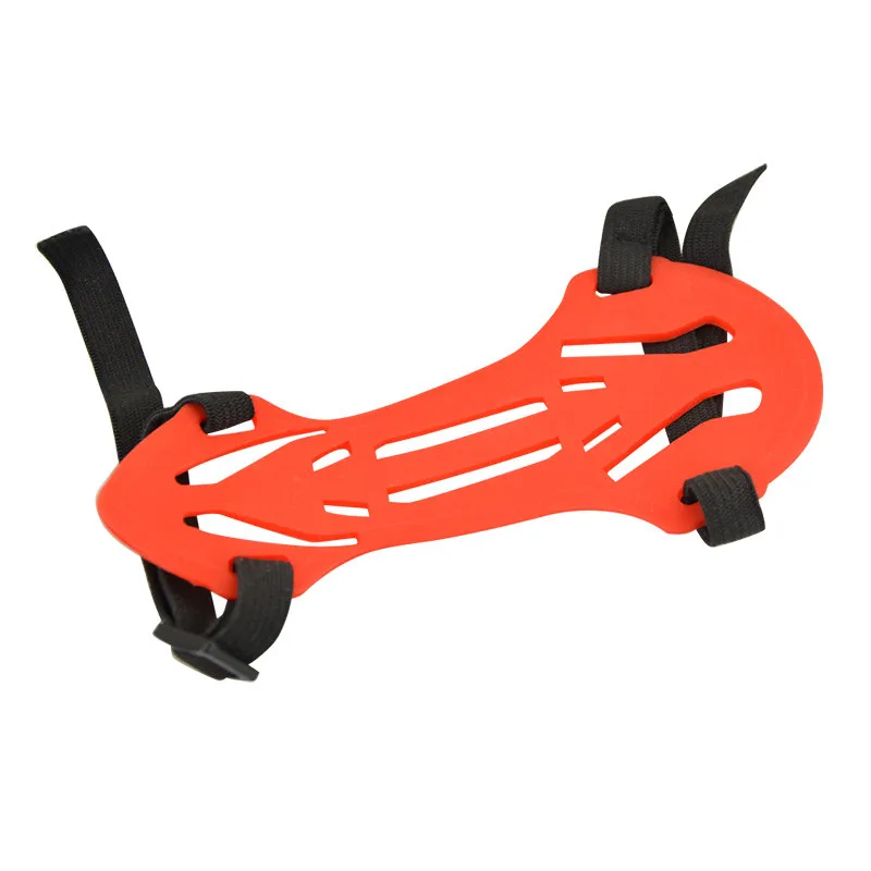 1pc Red 1/5 шт. взрослых защита рук тренировка стрельбы практика щиток-нарукавник для изогнутый традиционный лук стрельба из лука охота защитный Шестерни - Цвет: 1pc Red