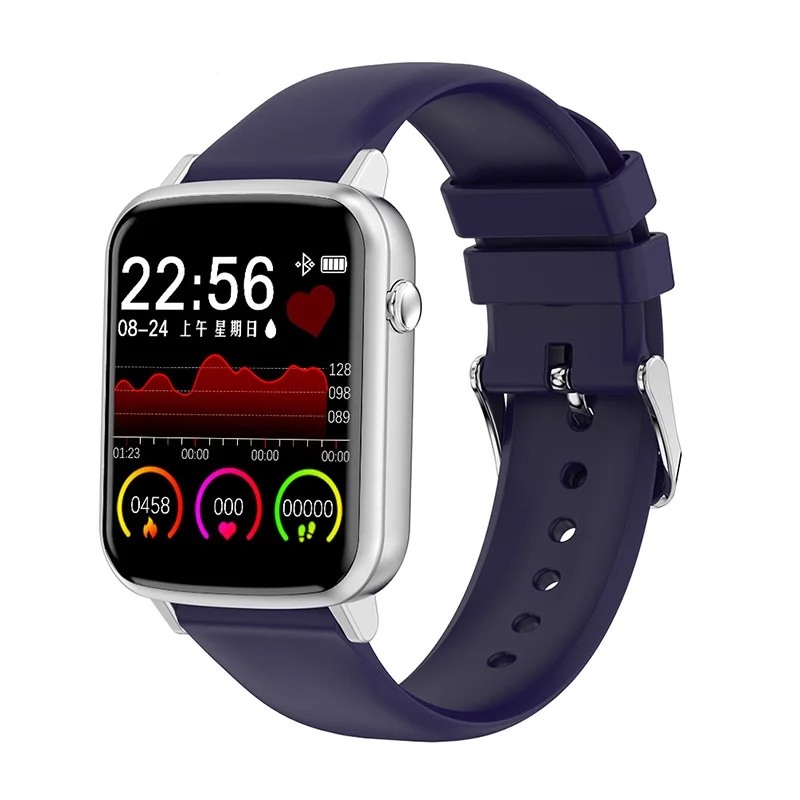 R25 Smart Watch Women 1.3 Inch IP68 Waterproof Heart Rate Lady Physiological Reminder Bracelet Men Girlgfriend Sport Watch PK P8