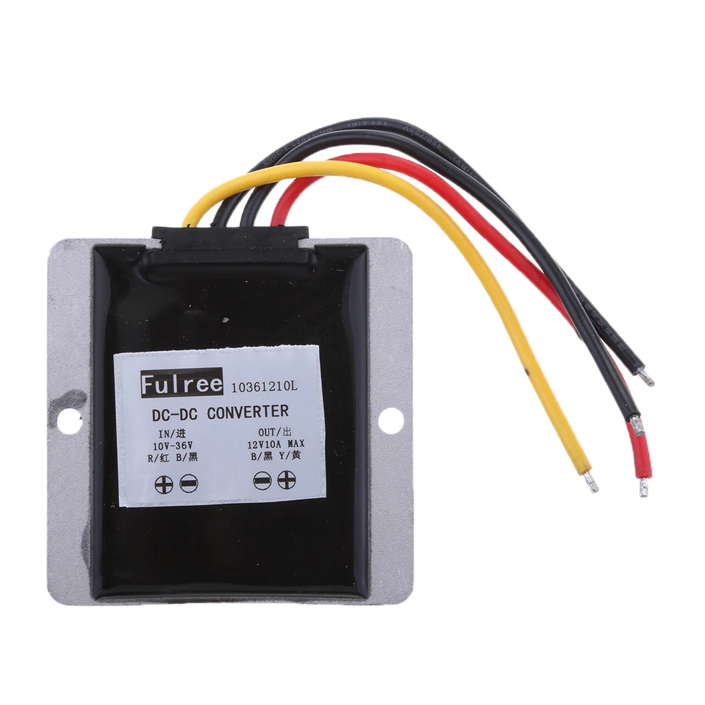 DC-DC понижающий модуль DC 12V 24V 36V(10-36 V) до 12V 10A 120W Конвертер