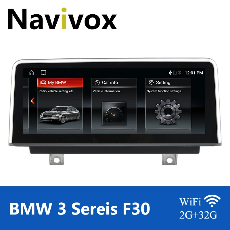 Автомобильный мультимедийный плеер Navivox автомобильный на Android 10 с экраном 25 дюйма