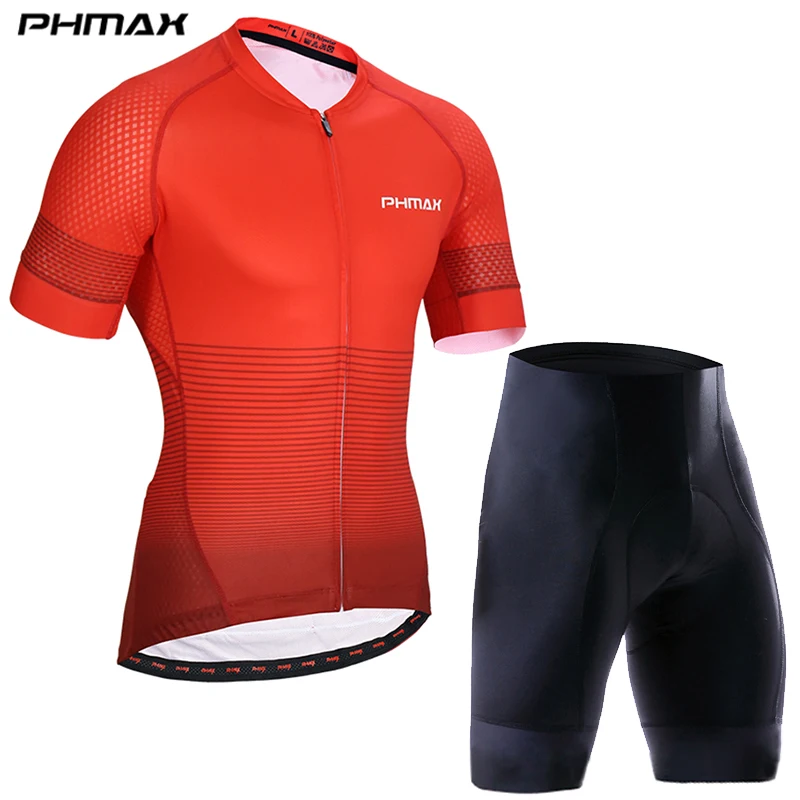 Cycling Set 02 PHMAX шорты, рукава, велосипедные майки, набор, MTB, быстросохнущая велосипедная одежда, летний велосипед, нагрудник, шорты, велосипедный комплект, велосипедная одежда для мужчин - Цвет: Cycling Set 02