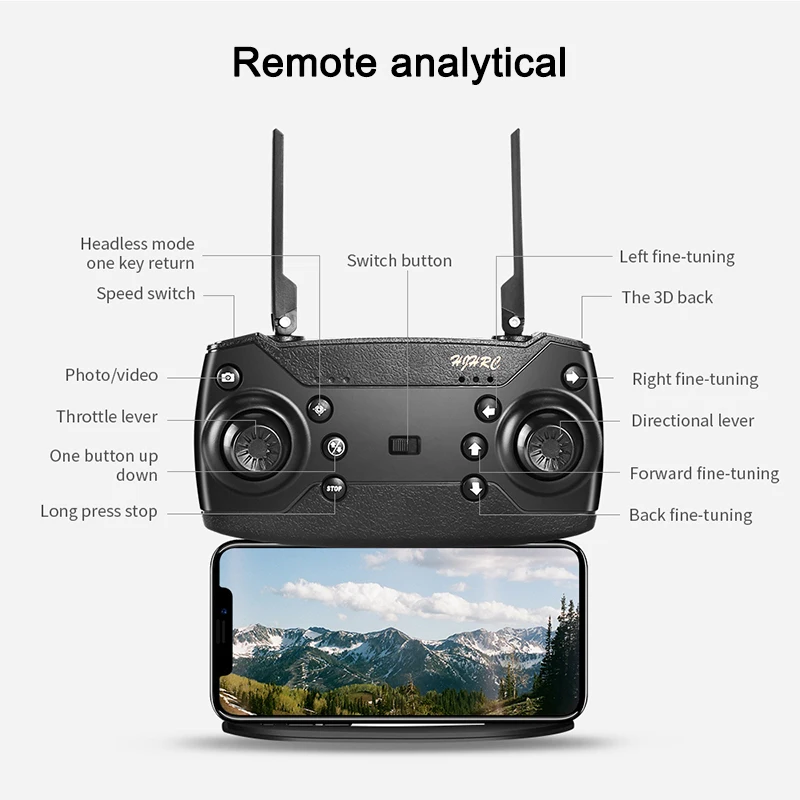 Складной Дрон Радиоуправляемый квадрокоптер Дрон с WiFi FPV 1080 P/720 P/без камеры Радиоуправляемый вертолет игрушки для детей летающие дроны игрушка