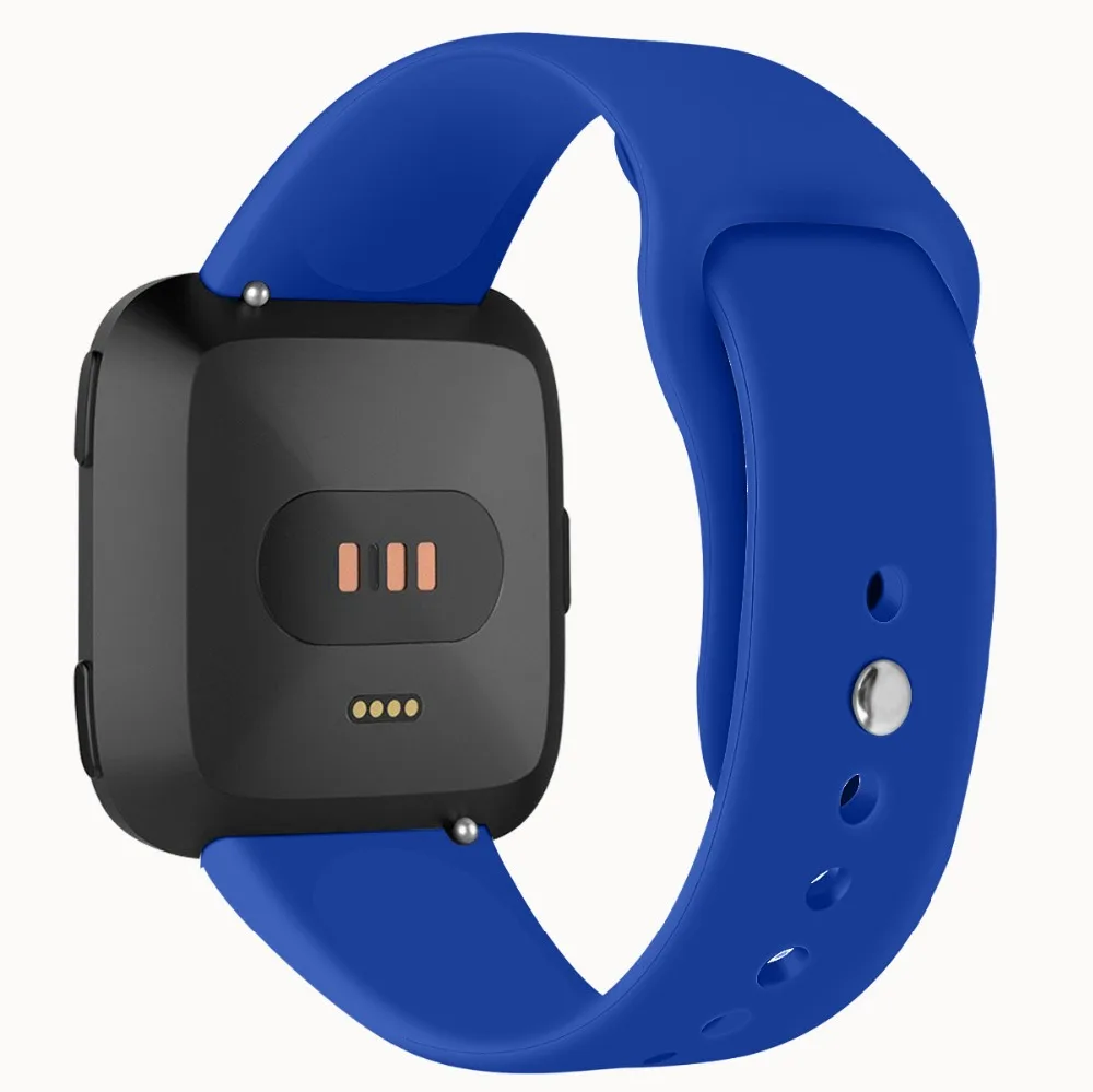 Высококачественный силиконовый безопасный регулируемый ремешок для Fitbit Versa2 Versa Lite, ремешок-браслет, ремешок для часов