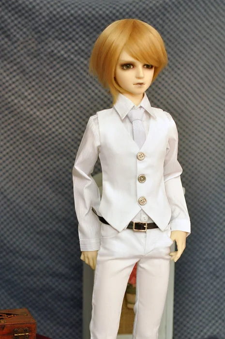 1/4 1/3 BJD одежда костюм пальто+ рубашка+ брюки+ жилет для BJD куклы аксессуары ID72 HID, без куклы, обувь, парик и другие A0814