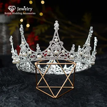 

CC Tiaras and Crowns Hairband Wedding Hair Accessories for Women Bridal Crown Jewelry Princess Tiaras Luxury Party Bijoux HG770