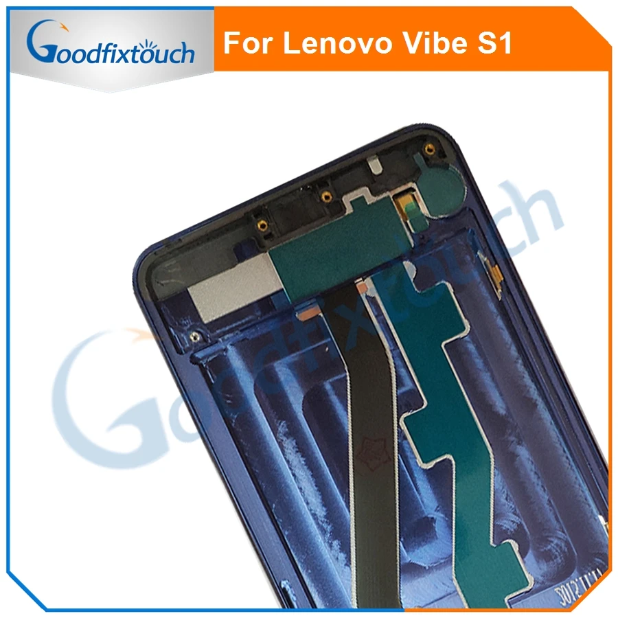 ЖК-дисплей для lenovo Vibe S1 S1a40 с сенсорным экраном дигитайзер сборка ЖК-дисплей для lenovo Vibe S1 S1a40 запасная часть дисплея