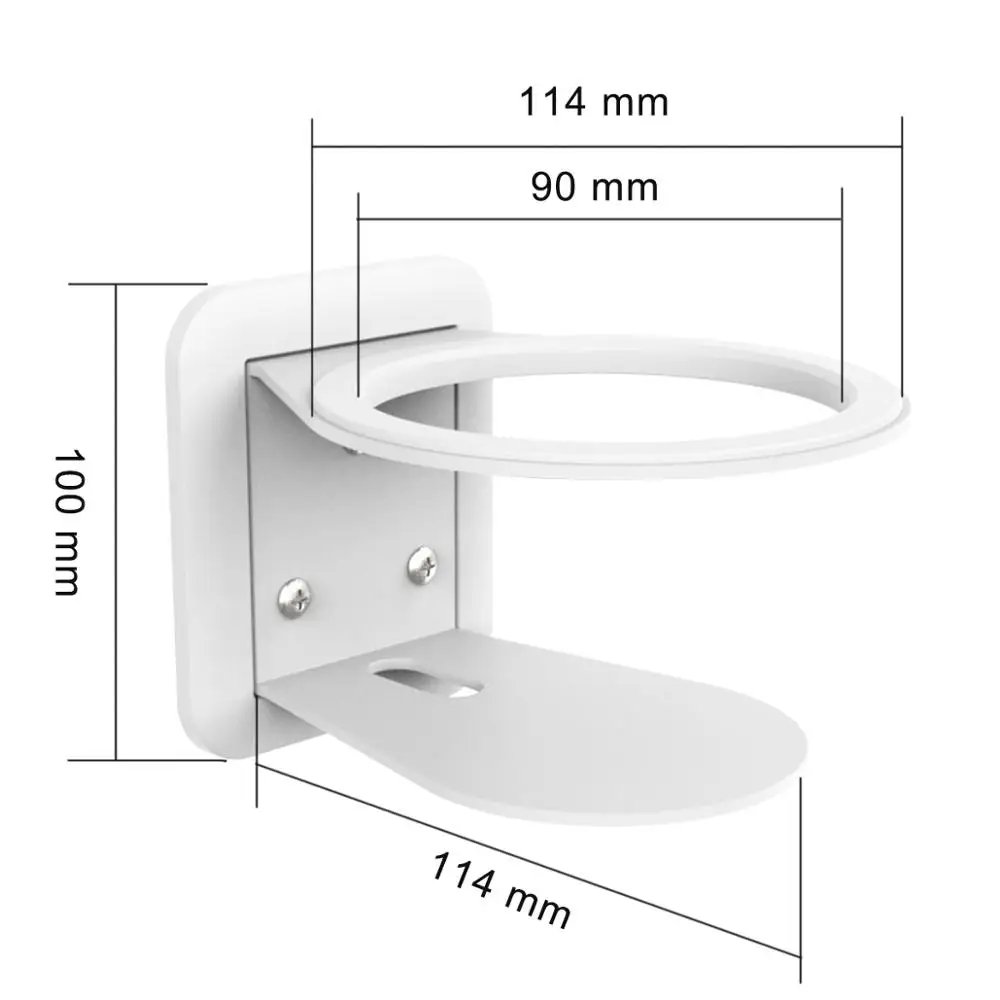 Европейский классический Умный домашний динамик металлический настенный аудио кронштейн для Google Home Amazon Echo Plus подставка держатель Экономия пространства - Цвет: White