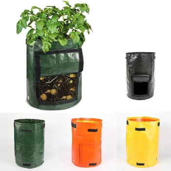 

Garden Grow Bag Pot Home Indoor Garden Breathable Potato Tomato Vegetable Moestuin Plant Growth Bag Jardin Vertical