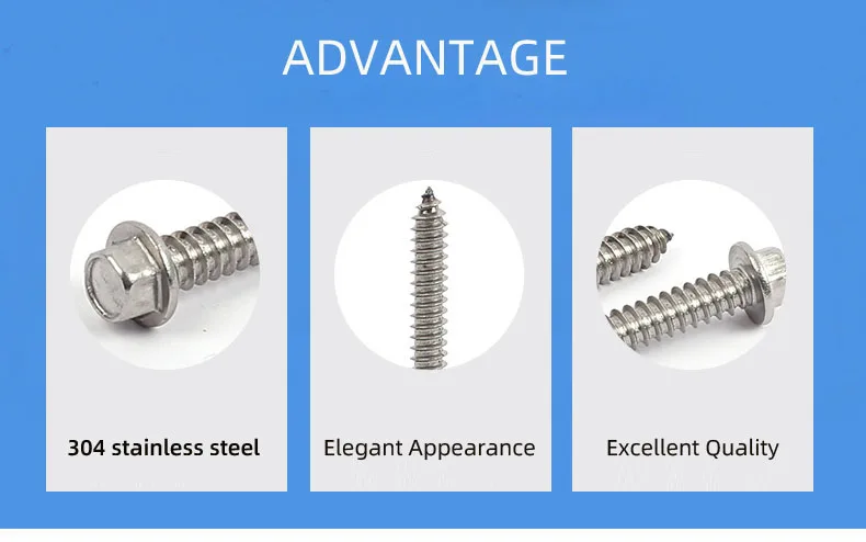 304 hex head self tapping detail 1