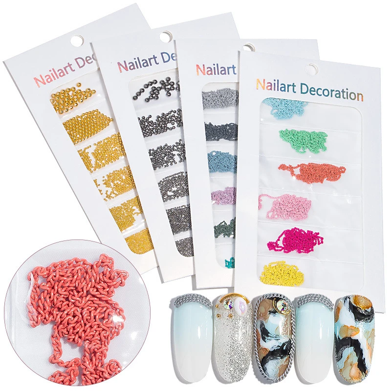 

5 Colors Can Choose Imitation Czech Nail Drill Size Mixed Glass Flat Bottom Rhinestone Diy Nail Jewelry 6 Row Drill