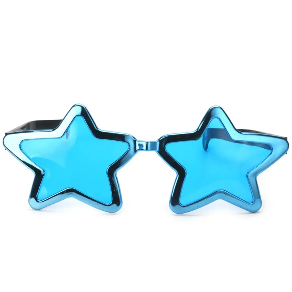 Funny Jumbo Star Shaped Frame Specs Sunglasses Cosplay Fancy Dress Accessory Eye Wear Glasses Holiday Toy