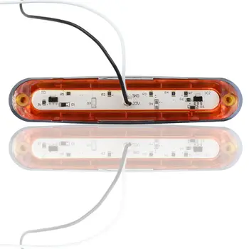 

10pcs Amber 9 LED Clearance Side Marker Car Truck Trailer Light 12V-24V Waterproof Car Side Marker Lights With Screws