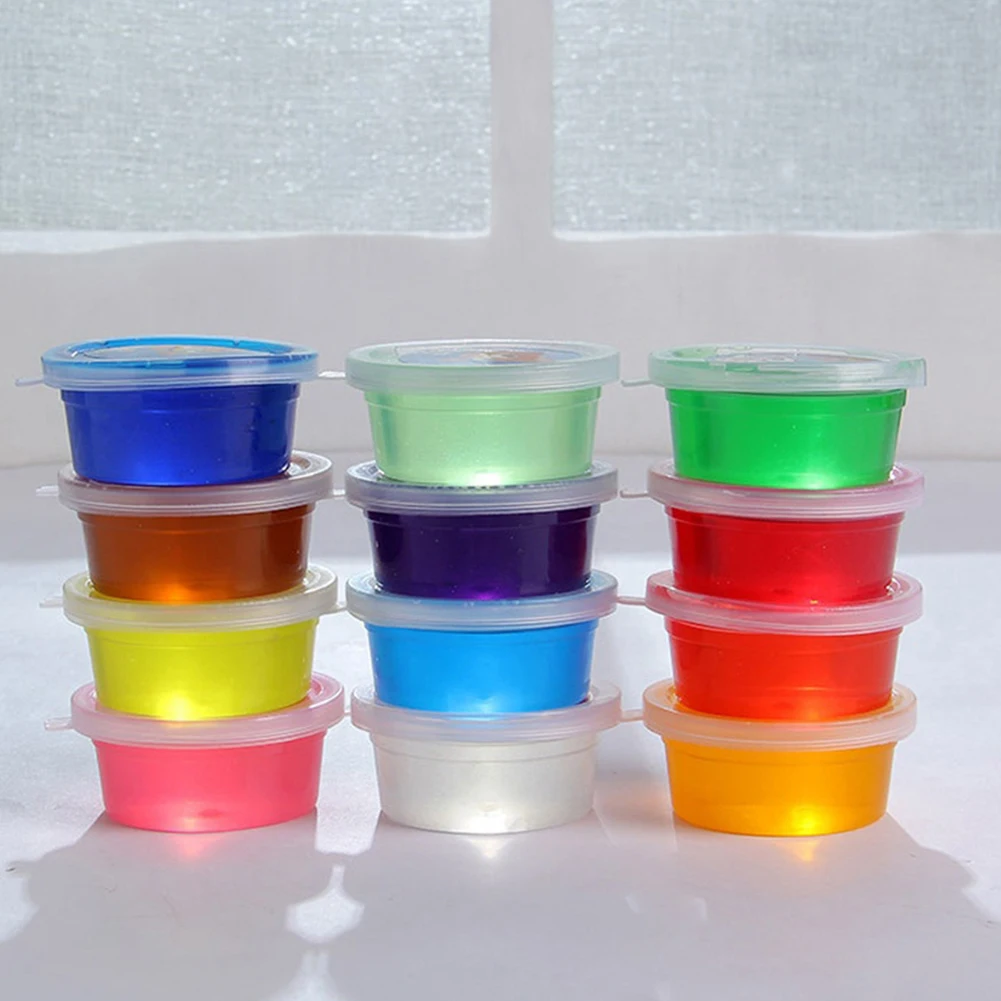 12Pcs Plastic Clear Containers 2
