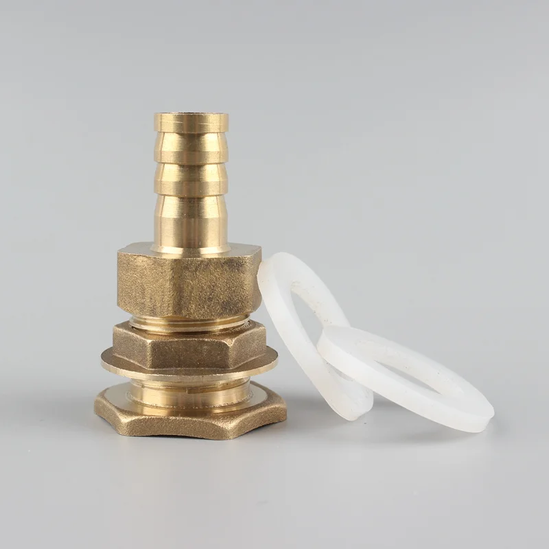 Water Tank Hose Connector Aquarium Accessories Brass G1/2'' Thread To 6/8/10/12/14/16/19Mm Water Tower Joint  Adapter Sanner