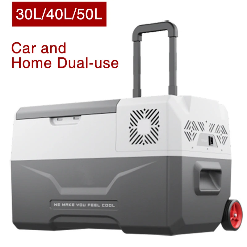  30/40/50L Refrigerator Auto-Refrigerator 12V Portable Mini Fridge Compressor Car Refrigerator Car F