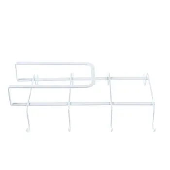 

Door Back Cabinet Nail-Free And Drill-Free Rack Closet Hanger Creative Kitchen Storage Rack Small Object Hook