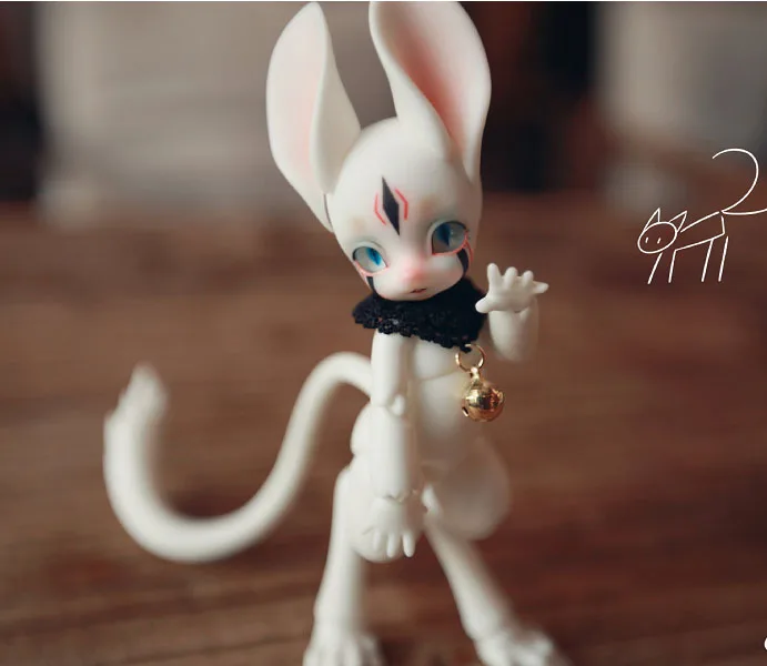 BJD SD куклы 1/8 прыжки мышь подарок на день рождения высокое качество шарнирные