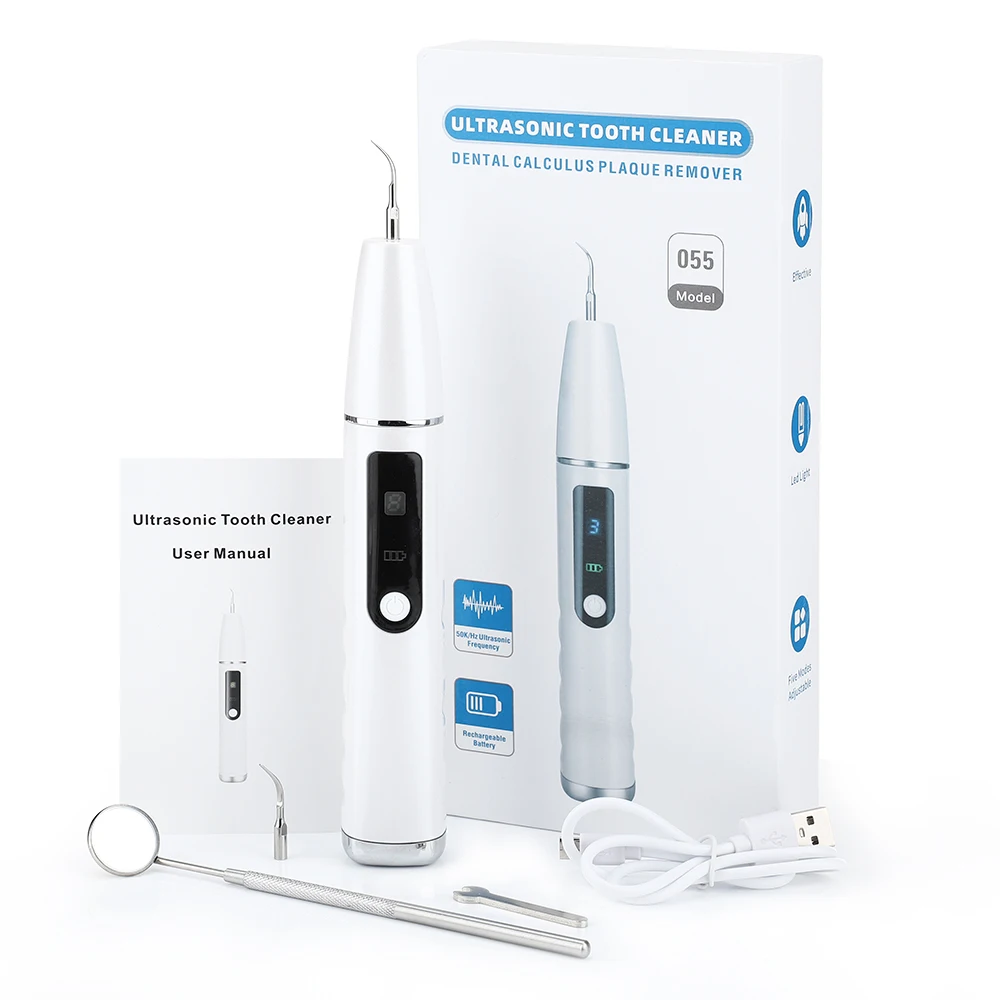 Ultrasonic Dental Scaler Teeth Whitening USB 3 Modes Tooth Cleaner Calculus Remover Stains Tartar Dentist Oral Hygiene Care Tool |
