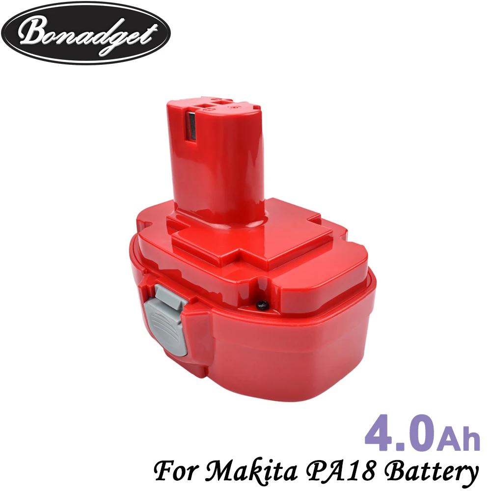 Аккумуляторная батарея Bonadget 4000 мАч 18 в Ni MH для Makita PA18 1822 1833 1834 1835 192827 3 193102 0 193159 1