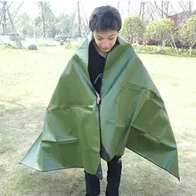 Многофункциональное аварийное одеяло наружная изоляция портативный коврик водонепроницаемое покрытие из фольги Кемпинг Туризм первые приспособления палатка колодки