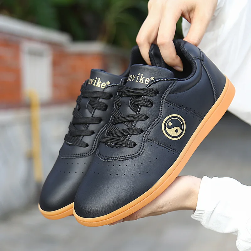 Martial Arts Shoes Unisex Adult Exercise Chinese Traditional Old Beijing Tai Chi Kung Fu Team Performance Match Men Women