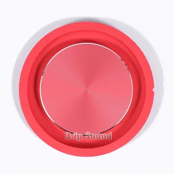 

78mm Speaker Passive Radiator Auxiliary Bass Woofer Rubber Vibration Plate Vibrating Diaphragm #Red