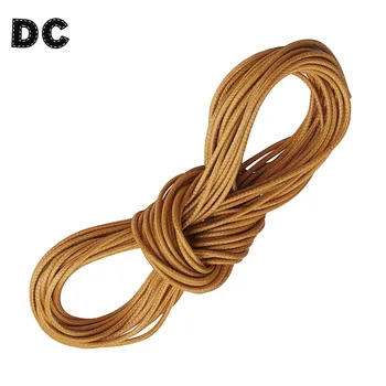 

90 Meters/bag 2mm Round Waxed Cord Rope for Necklace and Macrame Bracelets Handmade Jewelry Making Accessories F576