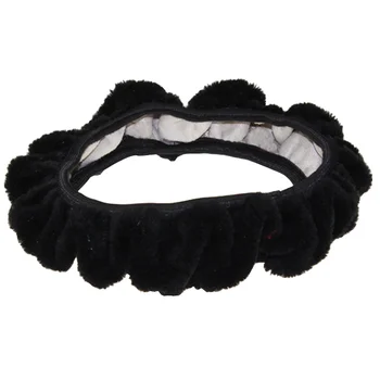 

Steering Wheel Cover Plush Universal Security Car Winter Stretch Soft