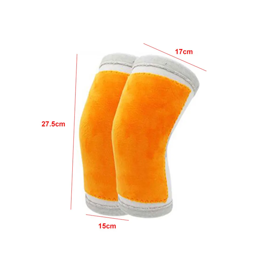2PCS Protect High Elastic Non Slip Soft Keep Warm Breathable Practical Prevent Arthritis Health Care Anti Cold Knee Pad Outdoor