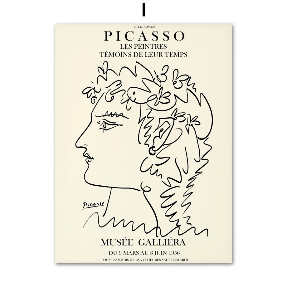 Wall-Art-Canvas-Painting-Picasso-Matisse-Abstract-Girl-Flower-Nordic-Posters-And-Prints-Wall-Pictures-For (11)