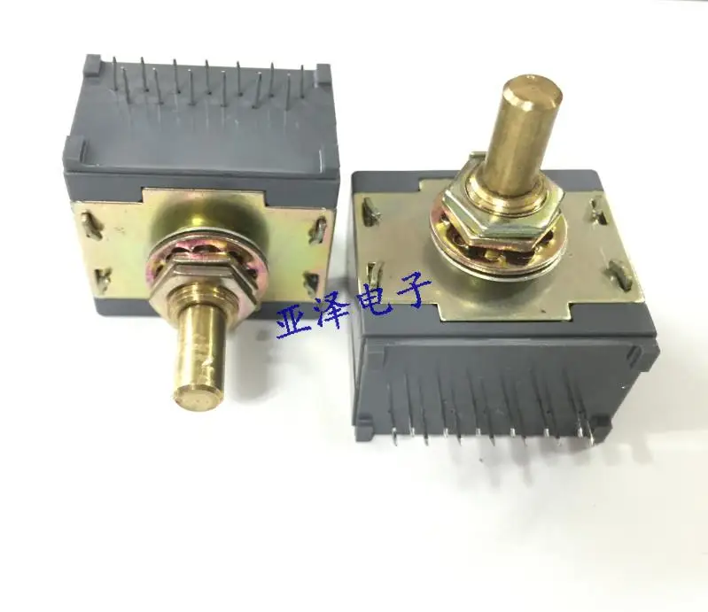 

2PCS/LOT Imported MPS 33 sealed rotary band switch, 1 knives, 12 stalls, 360 degrees rotation, switching, switch 20 axis
