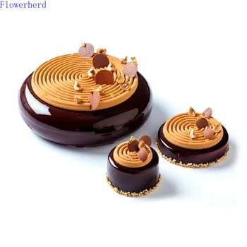

2/6/12 Holes Mosquito-like Flywheel Threaded Mousse Mold Cake Decoration Silicone Cake Mold Fondant Tools Soap Mold Baking Tool